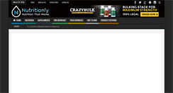 Desktop Screenshot of nutritionly.com