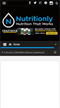 Mobile Screenshot of nutritionly.com